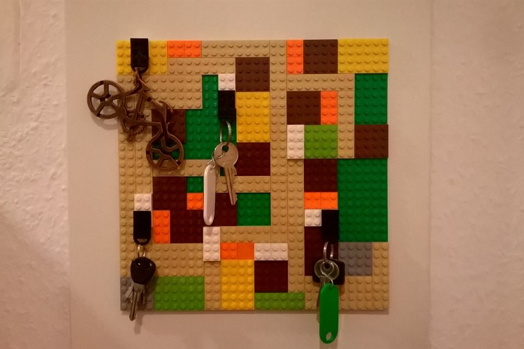 Lego Schlüsselbrett