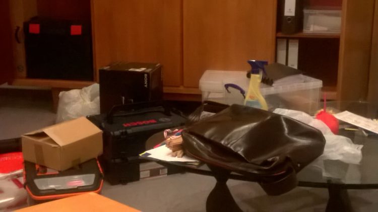 Selbständig mit Kind - Chaos im Büro