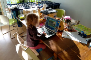 Corona mit Kindern im Homeoffice